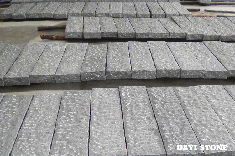 Palisade Dark Grey Granite Stone G654 All sides Pineapple 100x25x10cm